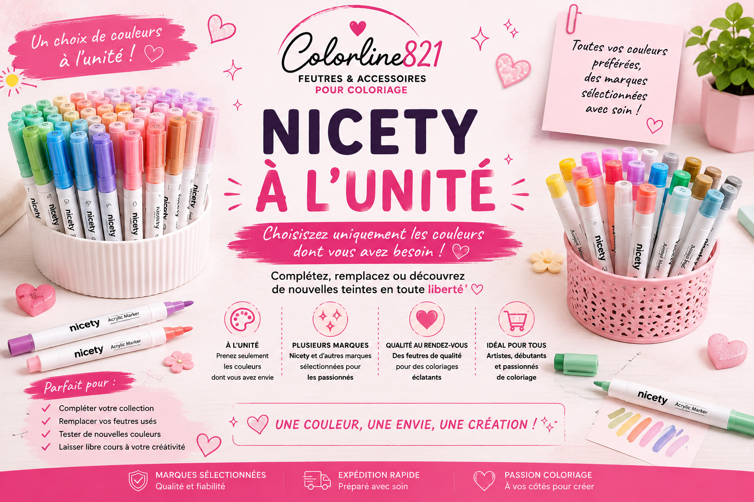 Nicety à l'unité 🎨