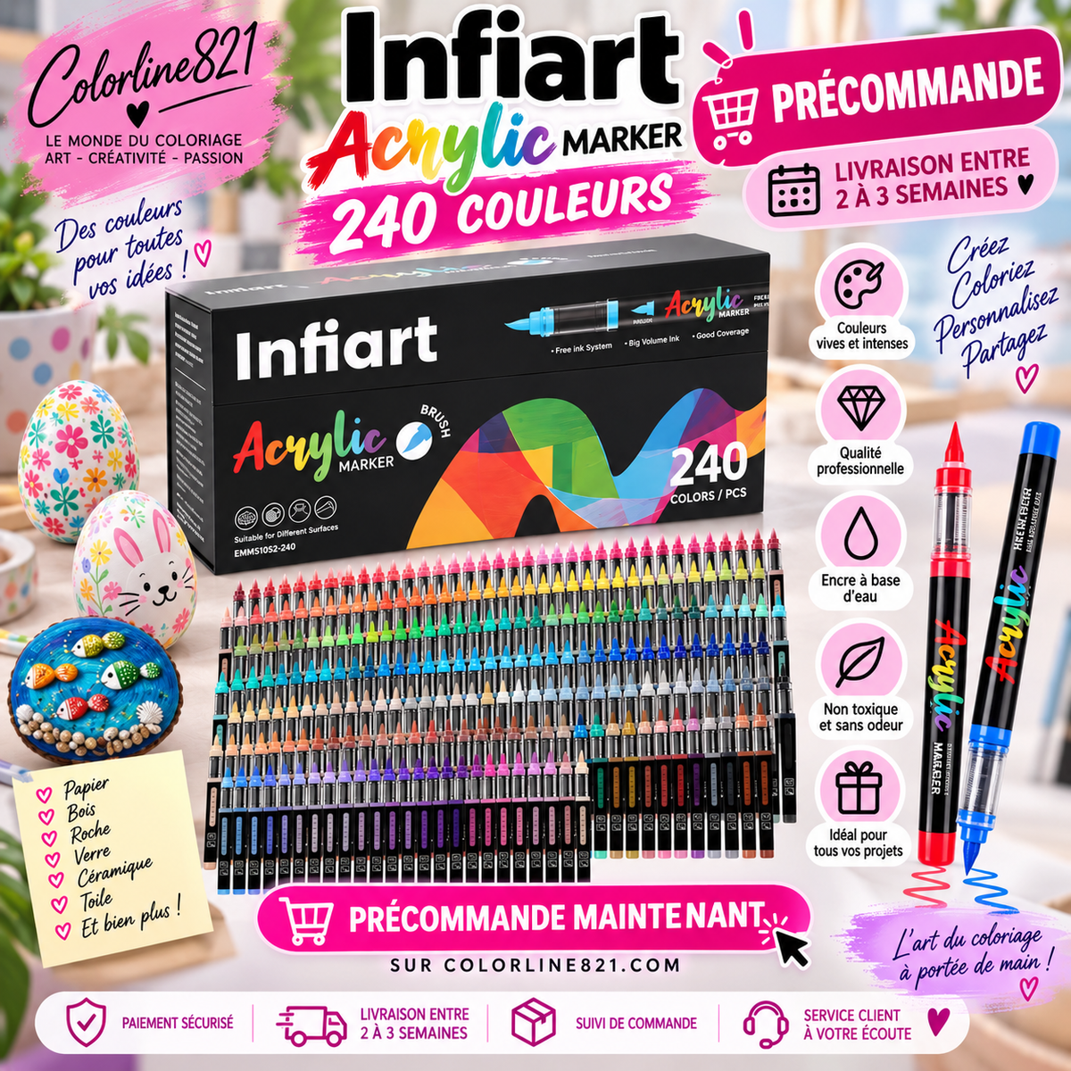 Feutres infiart 240