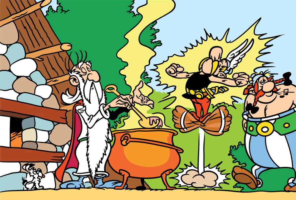 Coloriages Mystères - Astérix