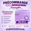 80 nouvelles teinte guagna brush