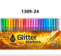 ✨ Guangna – Coffret 24 Feutres Acryliques Pailletés ✨