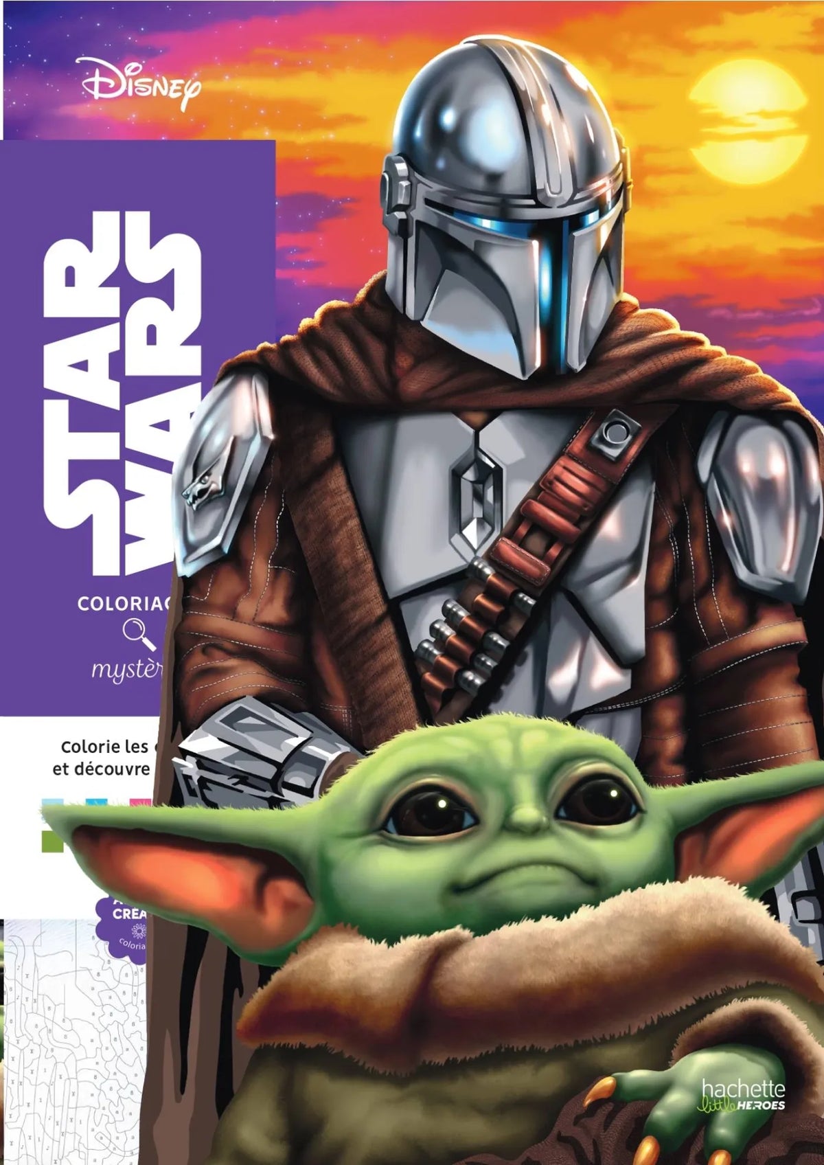 Coloriage mystere star wars