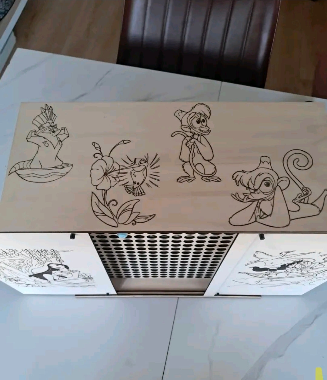 Meuble personalise avec porte