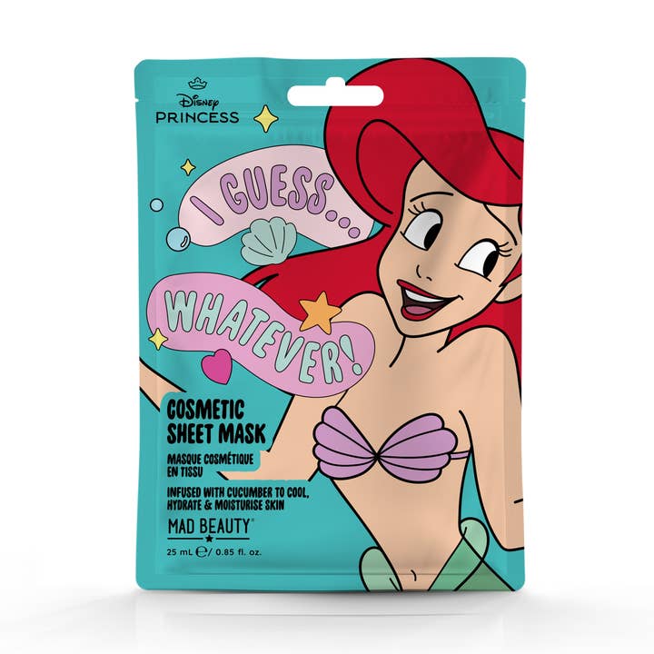 Disney Princess - Masque en tissu cosmétique Ariel