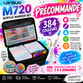 Languo – Coffret 384 feutres acryliques