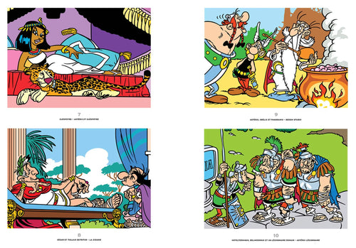 Coloriages Mystères - Astérix