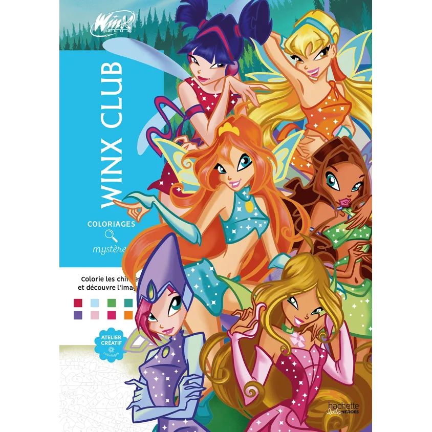 Coloriage mystere les winx
